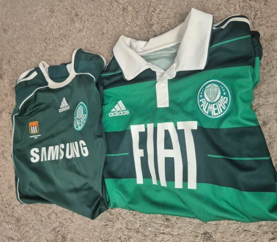 Lote de Coleção 2 Camisas Palmeiras - Tamanho G e GG