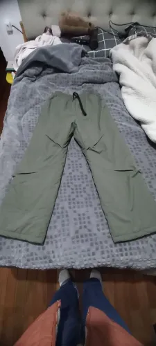 Calça feminina impermeável de esqui para inverno