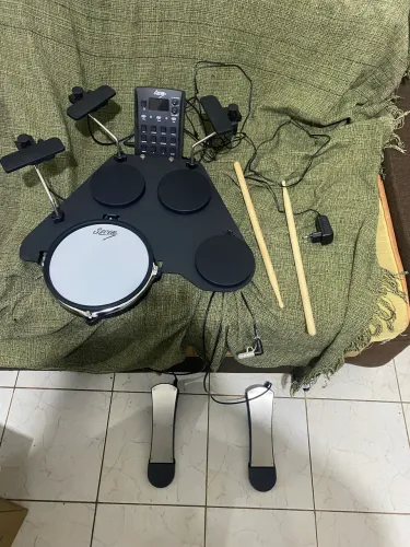 Bateria Eletrônica Portatil Seven CPD-1000 Seminova