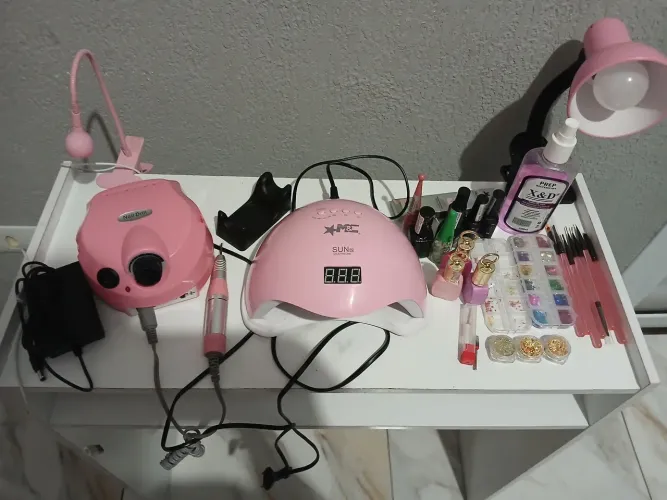 Kit alongamento de unhas