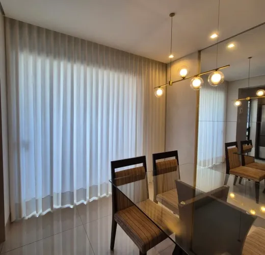 Cortina no Linho Cinza suave 