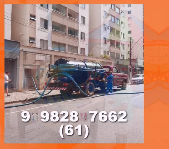 Desentupidora em Águas Claras, Taguatinga, Ceilândia e Guará para sua necessidade!