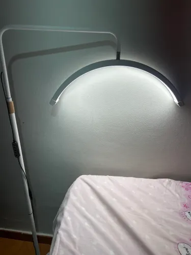 Luminária Led meia lua