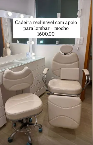 Cadeira e penteadeira