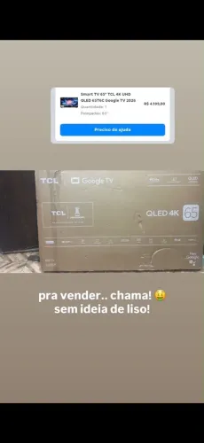 TV SMART TCL 65 POLEGADAS