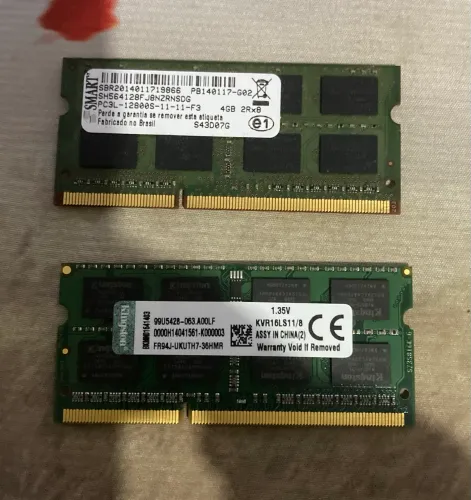 Memória ram notebook