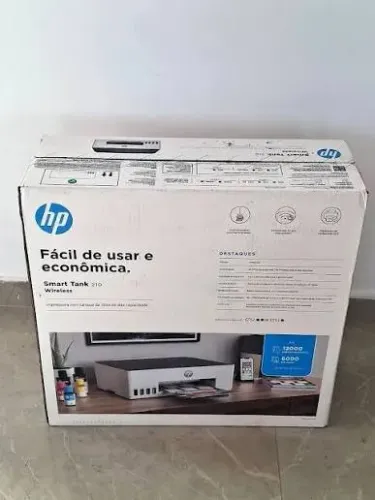 Impressora HP Smart Tank 210 Colorida USB WIFI - Nova/Lacrada