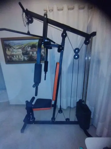 Estação de musculação galant 45 kg