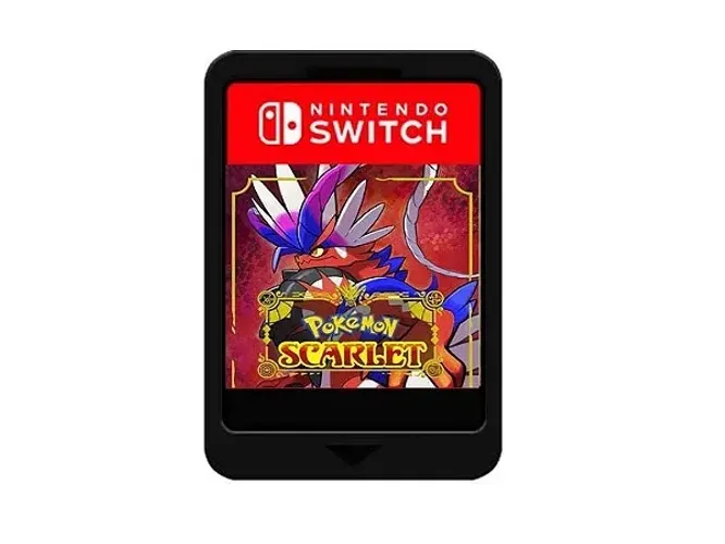 Pokémon Scarlet edição física japonesa. Apenas Keycard.