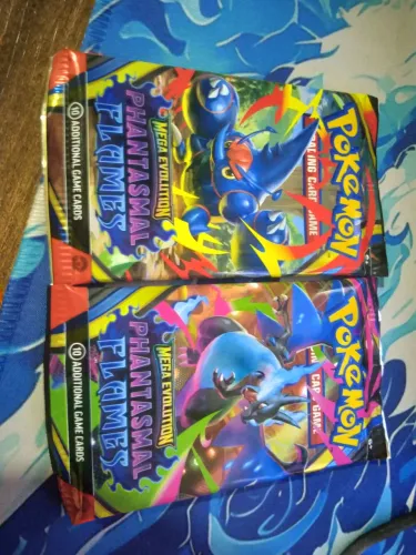 2 Boosters Avulsos Pokémon TCG - Phantasmal Flames (INGLÊS)
