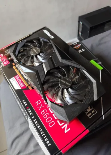 RX 6600 8GB ASROCK - com garantia e nota fiscal 