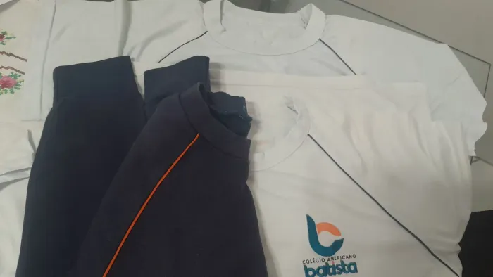 Fardamento colegio americano Baptista 
