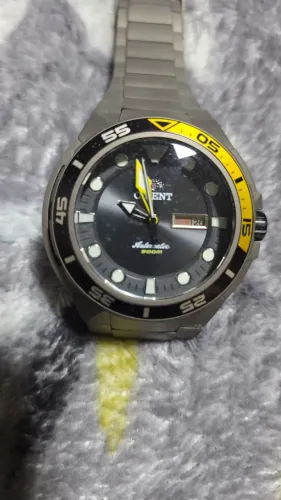 Relogio orient 500mts titanio
