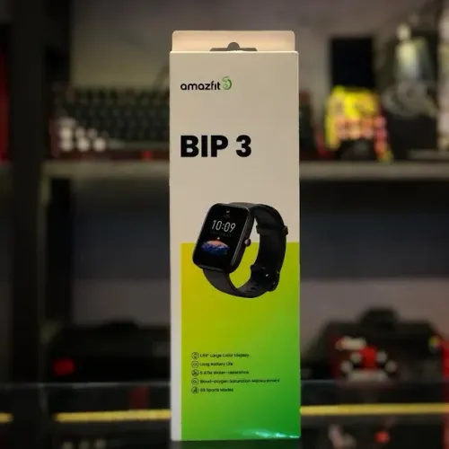 SmartWatch Amazfit Bip 3 Black - Novo e Lacrado - Pronta Entrega!!