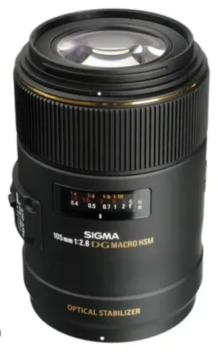 Lente sigma 105mm