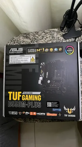 Placa Mãe ASUS TUF Gaming B550M-PLUS Lacrada