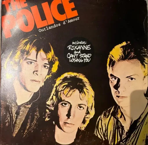 LP Disco de Vinil - The Police - Outlandos D'Amour - 1978.