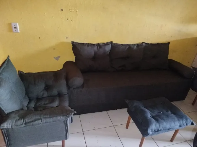 Vendo esse conjunto de sofa