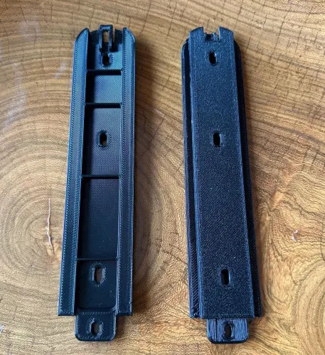 Suporte tipo trilho para bateria de bikes Sense Easy e Sense Wind - modelo antigo (fotos)