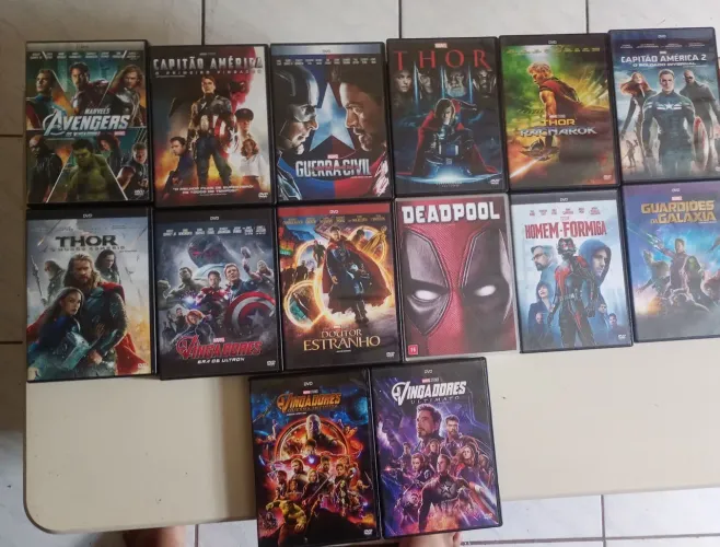 DVDs Coleção Marvel