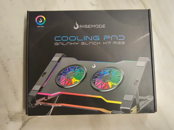 Base com Cooler em Aço Carbono para Notebook e Tablets Rise Mode, Até 17"