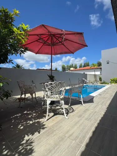 Mesa de jardim completa 1.700