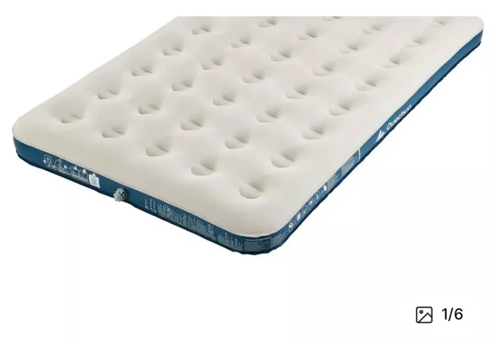 Colchões infláveis Decathlon 1 casal e 1 solteiro 
