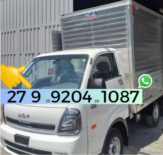 Frete com Kia Bongo Baú & Montagem de Móveis - Serviço Completo