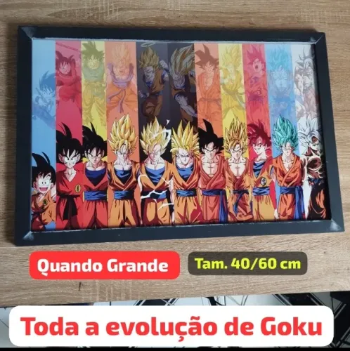 Quando grande Goku evoluções