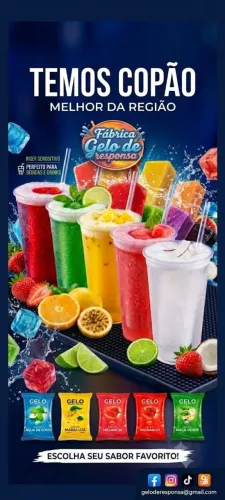 Gelo de sabor