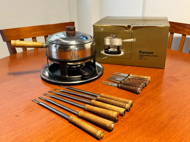 Kit serviço fondue Forma 2000 inox -304