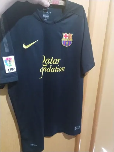 Camiseta away Barcelona Preta 11/12