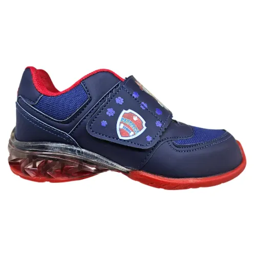 Tênis Led Infantil Masculino KidStar Patrulha Canina L06PT