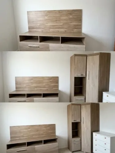 VENDO GUARDA\-ROUPA MODULADO COM CABECEIRA