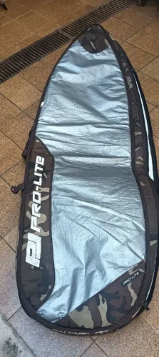 Capa de surf sarcofago para 2 pranchas 6.6 rip wave