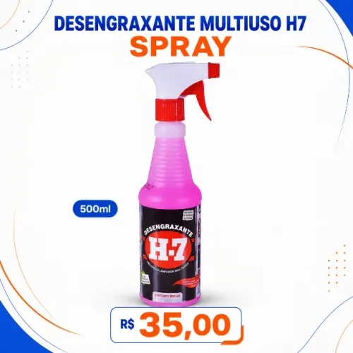 Desengraxante Multiuso H7 Spray 500ml