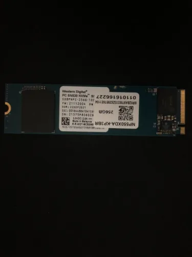 SSD 256GB NVMe M2 Western Digital WD SN530