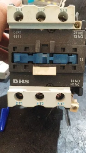 Vendo contator tripolar de potência BHS CJX2-6511 (65A)