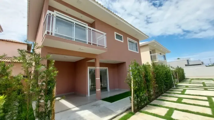 Casa dos Sonhos nova com piscina e 4 quartos em Itaúna - Saquarema