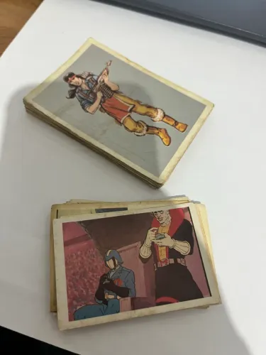 Lote figurinhas Comando em Ação - 1987