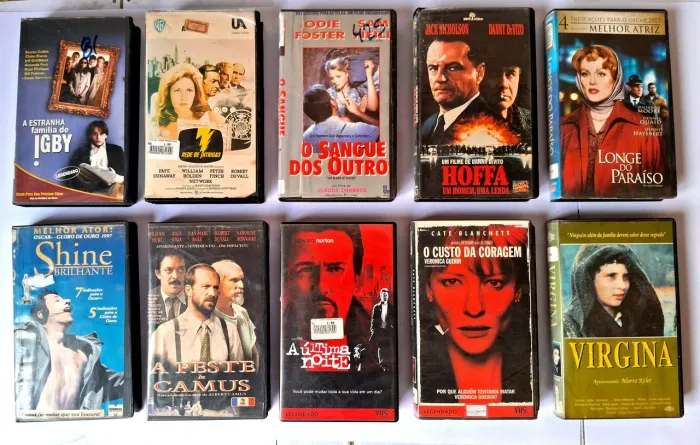 Fitas Vhs Drama (Lote)