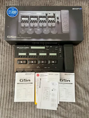 Pedaleira Zoom G5n Multi Effects Processor