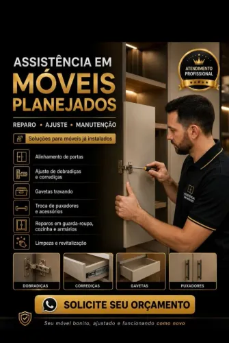Montagem e reparo em moveis