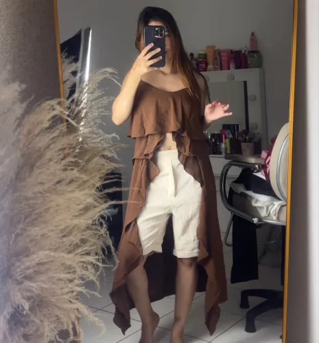 Blusa longa NOVA NUNCA USADA P/M