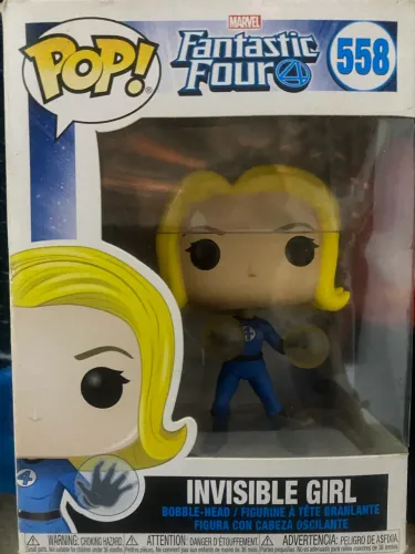 Funko Pop Mulher Invisível Usado