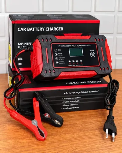 Carregador Bateria 12v Até 100 Amperes Carro Moto Caminhão