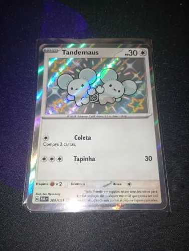 Carta pokémon tandemaus shinny original NM 