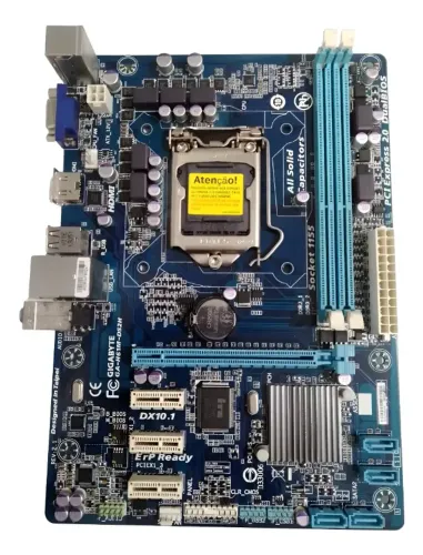 Placa Mãe Gigabyte  socket 1155 Ga-h61m-ds2h 