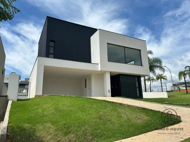 Linda Casa em Alphaville Nova Esplanada 4 com 4 suites