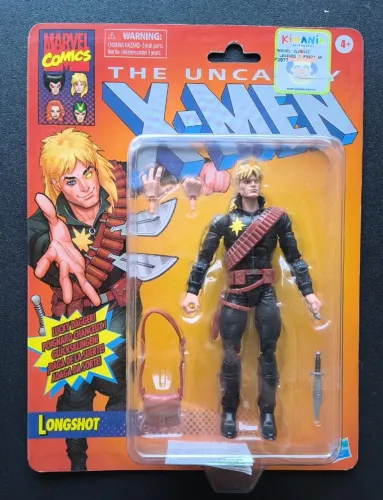 Longshot - Marvel Legends Retro Section - Lacrado